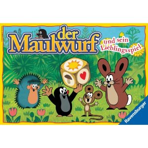 Der Maulwurf und sein Lieblingsspiel Ravensburger Brettspiel