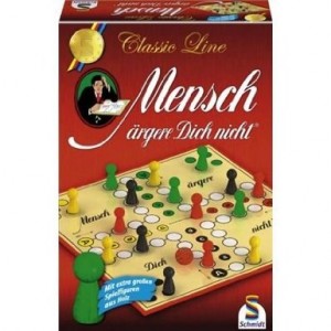 Mensch ärgere dich nicht - klassik brettspiel