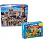 PLAYMOBIL® 4865 - Große Löwenritterburg und 4163 - Adventskalender Ritterturnier