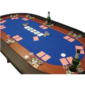 Profi Casino Pokertisch klappbar - 8-eckig 120 cm