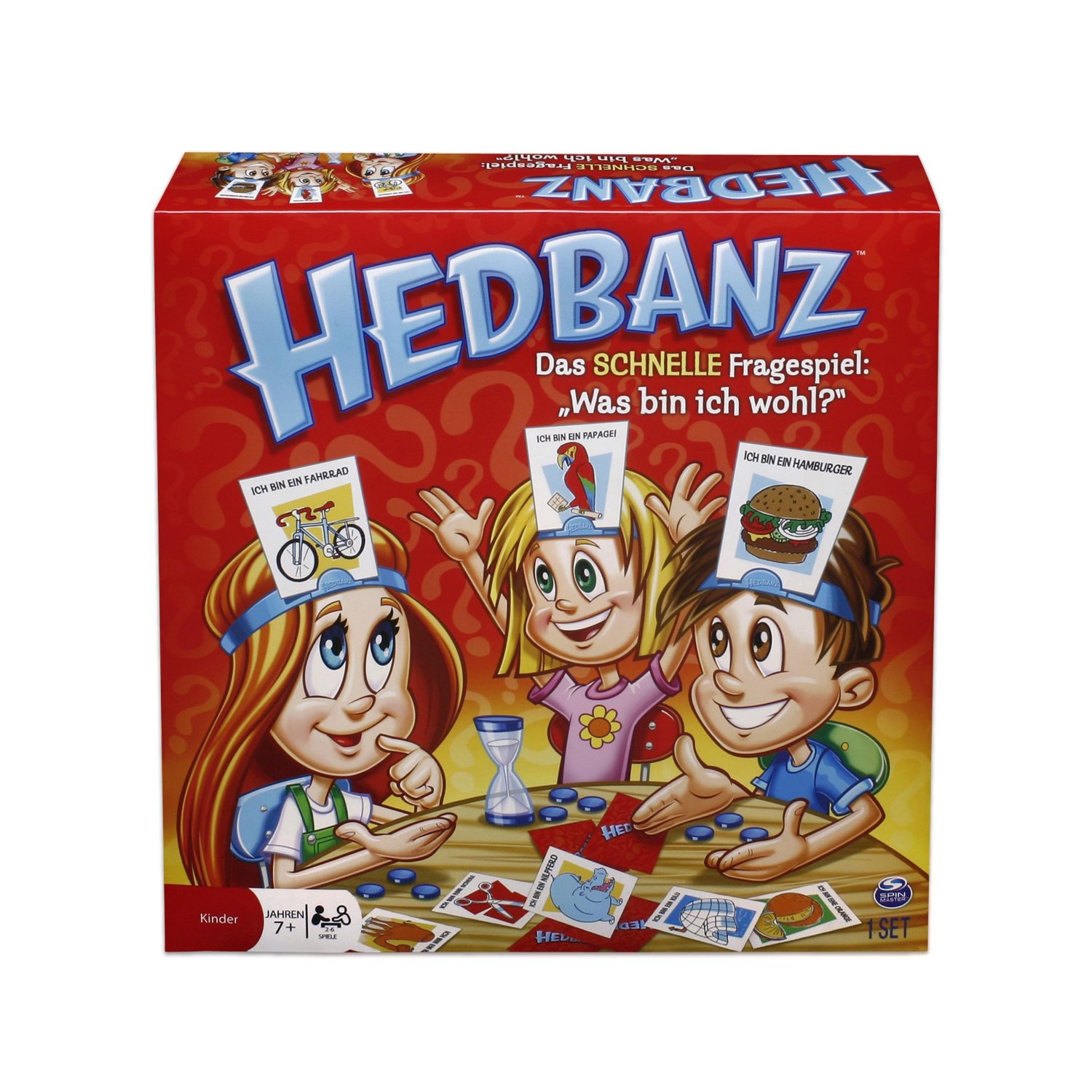 Spin Master Games - Hedbanz Kids - Quiz Spiel